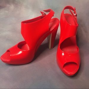 Peep-toe Pumps by Melissa